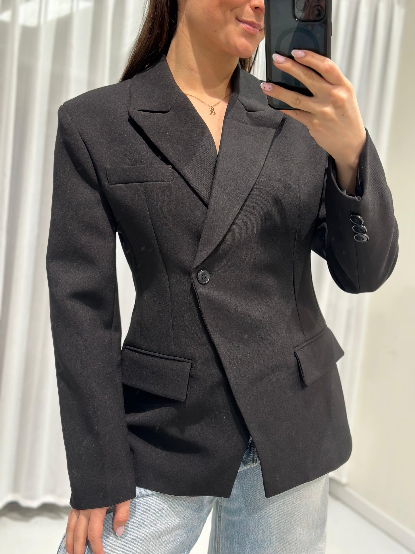 Zoey blazer black