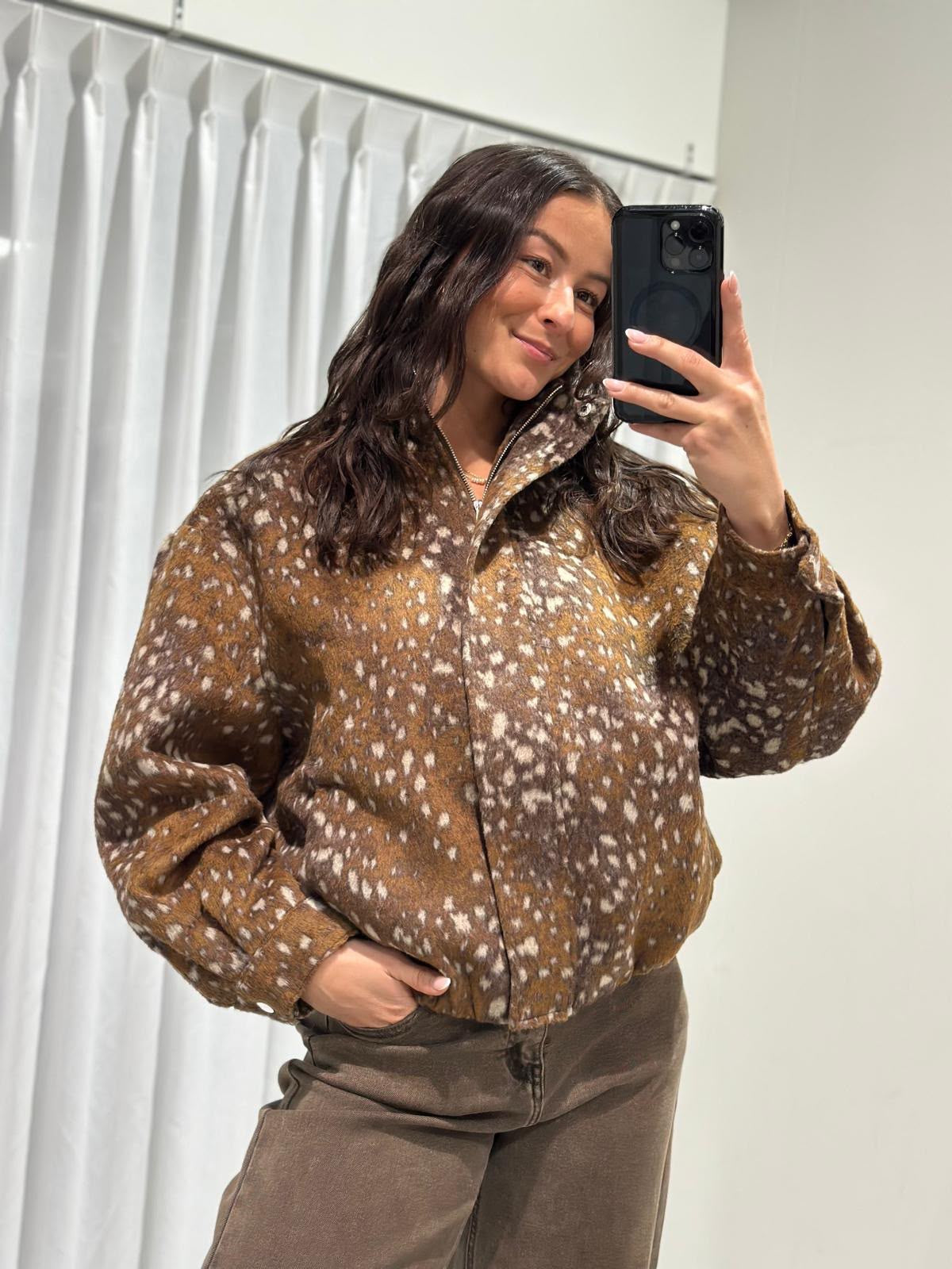 Taylor jacket camel