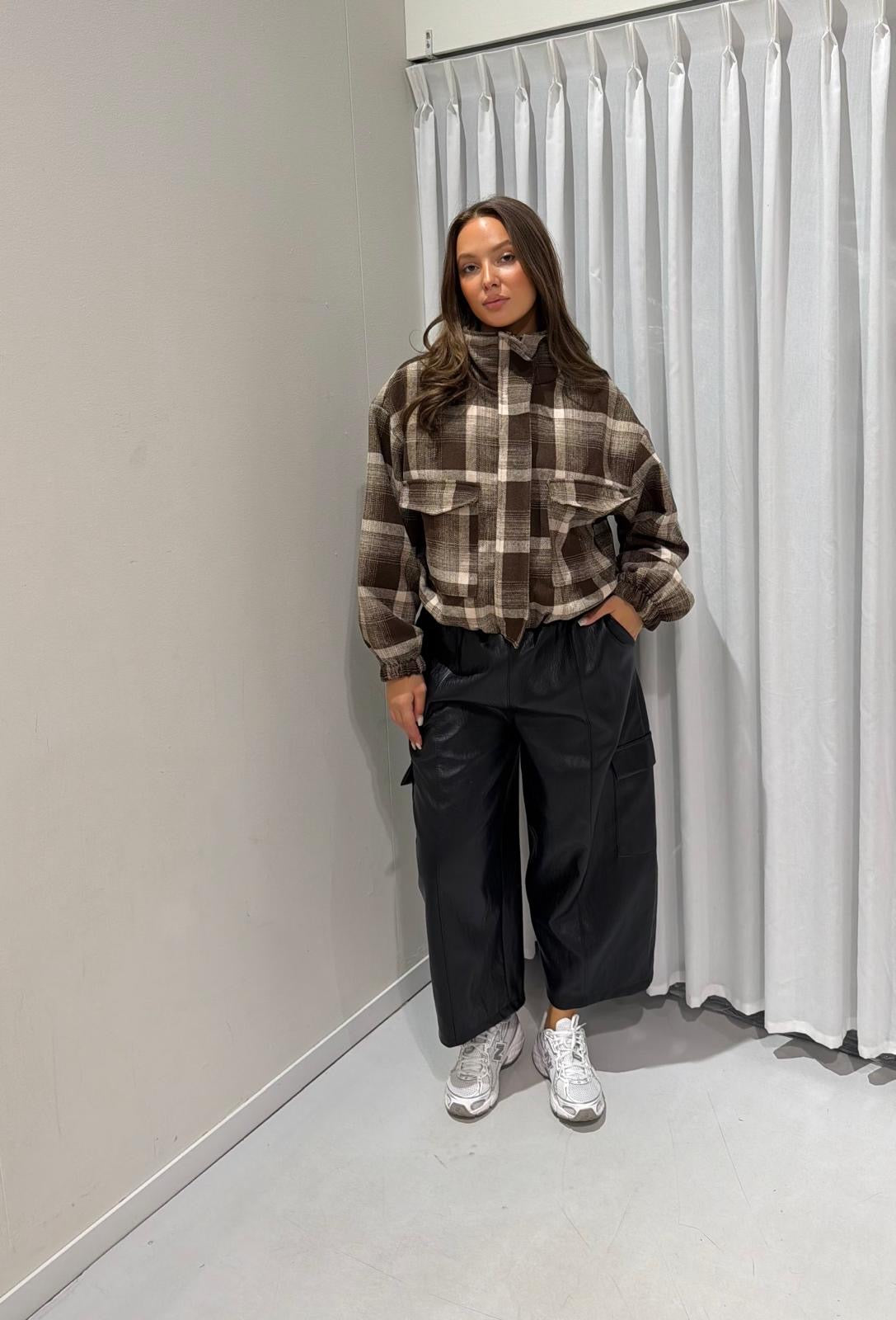 Simone jacket brown