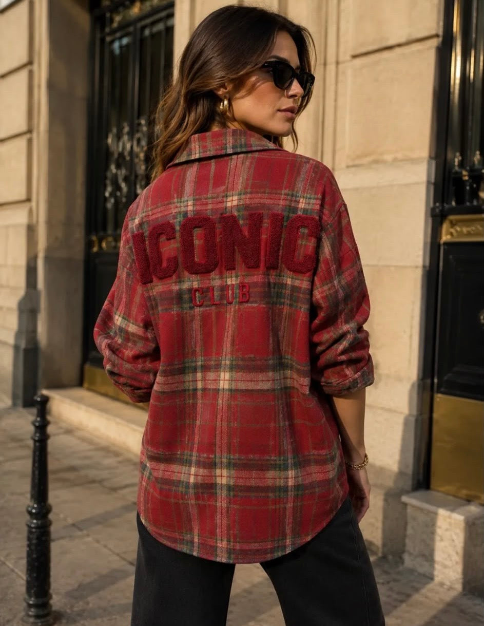 Anne blouse burgundy