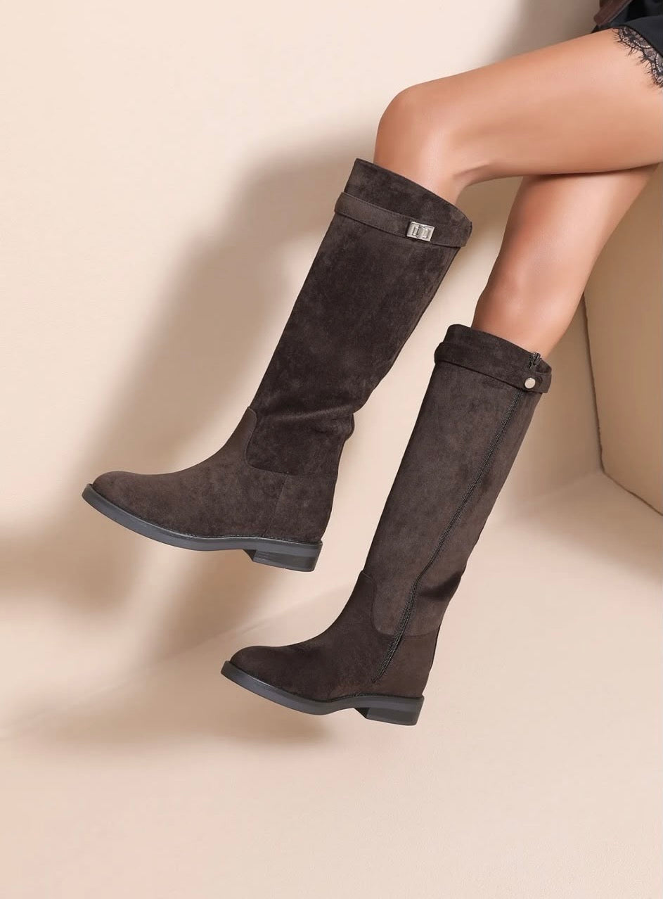 Vienna tall boots brown